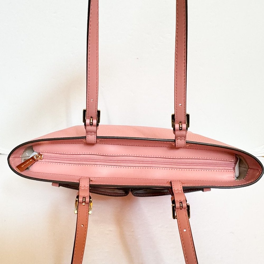 Michael Kors Jet Set Front Pocket Tote Bag + Wallet Set Primrose - Picture 7 of 15